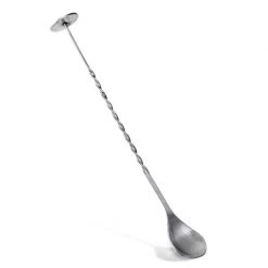 BarProducts.com BAR TOOLS Bar Spoon W/ Disk - 10.75"