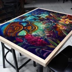 BarProducts.com Breath Of Life 24" X 30" Wooden Table Top - Two Types Available Featured Artists