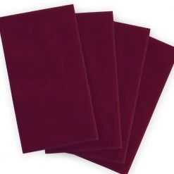 BarProducts.com BarConic® 15” X 17” 2-PLY Colored Paper Dinner Napkins – BURGUNDY – Pack Of 100