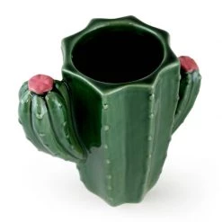 BarProducts.com BarConic ® Tiki Mug - Cactus W/ Lid - 15 Ounce BAR SUPPLIES