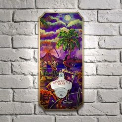 BarProducts.com Tiki Drink Drink - Wood Plaque Wall Mounted Bottle Opener