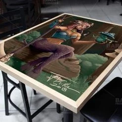 BarProducts.com Celyris 24" X 30" Wooden Table Top - Two Types Available BAR DECOR