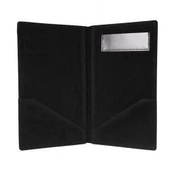 BarProducts.com ADD YOUR NAME - Check Presenter - Leather And Stone