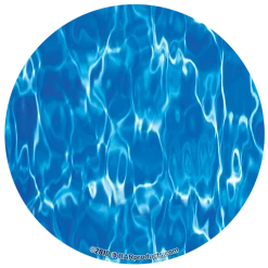 BarProducts.com Kolorcoat™ Round Foam Coasters (4 Pack) - Water PRODUCT DESIGNER