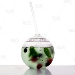 BarProducts.com Spherical Cocktail Ball - 24 Ounce - Plastic Master Mixology