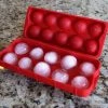 BarProducts.com BAR SUPPLIES Red Silicone Cocktail Ice Ball Tray 8 BarProducts.com BAR SUPPLIES Red Silicone Cocktail Ice Ball Tray
