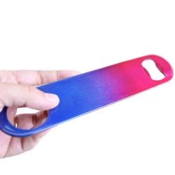 BarProducts.com Bartending Bottle Openers Blue And Red Color Fusion Speed Bottle Opener