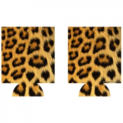 BarProducts.com Kolorcoat™ Can Cooler (2 Pack) - Leopard