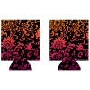 BarProducts.com Kolorcoat™ Can Cooler (2 Pack) - Floral