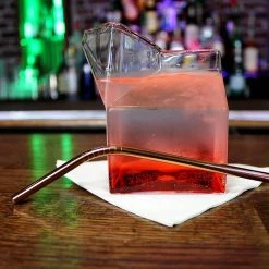 BarProducts.com Master Mixology BarConic® Copper Plated Curved Straw