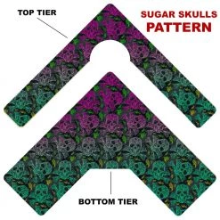 BarProducts Handcrafted CHOOSE YOUR PATTERN - Counter Caddies™ - Corner Unit W/ Trash Can Inset Woodshop Made In The USA