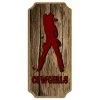 BarProducts Handcrafted Cowgirls Wood Plaque Kolorcoat™ Sign