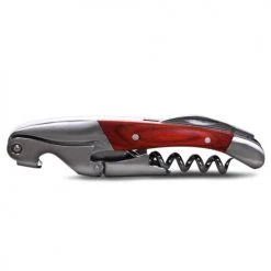 BarProducts.com Corkscrew / Wine Opener - Double Lever With Wood Handle BAR TOOLS