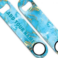 BarProducts.com BAR TOOLS ADD YOUR NAME SPEED Bottle Opener – Marble