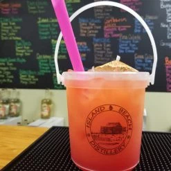 BarProducts.com 32 Oz Plastic Rum Buckets With Custom Sticker