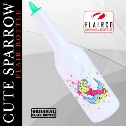 BarProducts.com Kolorcoat™ Flair Bottle - Cute Sparrow Design - 750ml BAR TOOLS
