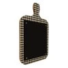 BarProducts Handcrafted SPECIAL COLLECTIONS Wood Plaque Menu - Cutting Board Shaped Chalkboard - Buffalo Plaid 4 BarProducts Handcrafted SPECIAL COLLECTIONS Wood Plaque Menu - Cutting Board Shaped Chalkboard - Buffalo Plaid