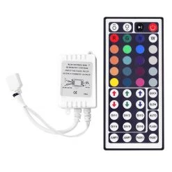 BarProducts.com BAR DECOR LED RF Controller - 17 Key - RGB Mini Wireless With Remote