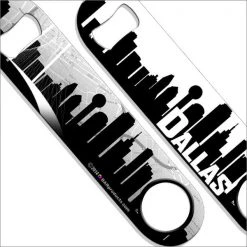 BarProducts.com Bartending Bottle Openers Dallas Skyline Kolorcoat™ Speed Opener