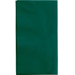 BarProducts.com BarConic® 15” X 17” 2-PLY Colored Paper Dinner Napkins – Dark Green – Pack Of 100
