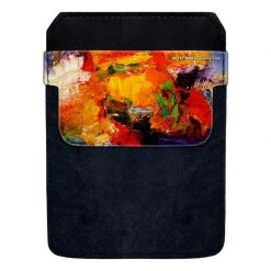 BarProducts.com Bottle Opener Accessories DekoPokit™ Leather Bottle Opener Pocket Protector W/ Designer Flap - Painter's Pallet