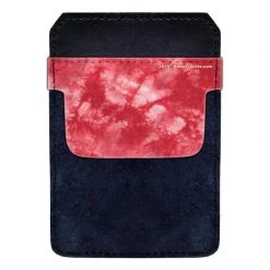 BarProducts.com DekoPokits™ DekoPokit™ Leather Bottle Opener Pocket Protector W/ Designer Flap - Red Tie Dye