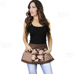 BarProducts.com Designer Apron - Barista Patchwork Pattern - 5 Compartment KITCHEN, DINING & SERVICE