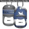 BarProducts.com HOME BAR & GIFTS Dog Tag Bottle Opener - Military Line - Air Force