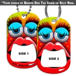 BarProducts.com Dog Tag Bottle Opener - Puckery Paco HOME BAR & GIFTS