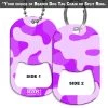 BarProducts.com HOME BAR & GIFTS Dog Tag Bottle Opener - Purple Camo 2 BarProducts.com HOME BAR & GIFTS Dog Tag Bottle Opener - Purple Camo