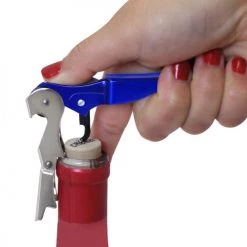 BarProducts.com Corkscrew - Double Lever - Stainless Steel Candy Coated