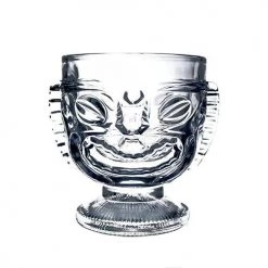 Bar Products Online Shop 29 BarProducts.com BAR SUPPLIES BarConic® 16 Oz Double Sided Happy / Sad Tiki Glass