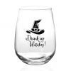 Barproducts.com BAR SUPPLIES Drink Up Witches Halloween Stemless Wine Glass