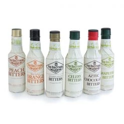 BarProducts.com Fee Brothers Bar Cocktail Bitters Set - 6 Bottles