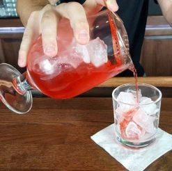 BarProducts.com Master Mixology BarConic® Feather Etched Bar Kit W/30oz Stemmed Mixing Glass