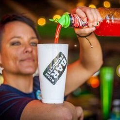 BarProducts.com BarProducts Logo Cocktail Shaker Tins - 28 Ounce Weighted