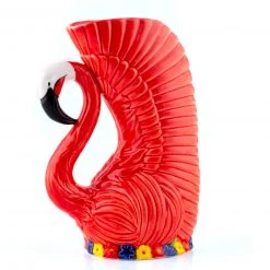 BarProducts.com SPECIAL COLLECTIONS BarConic® Tiki Drinkware - Flamingo -16 Ounce