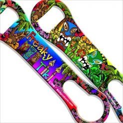 BarProducts.com BAR TOOLS V-Rod® Bottle Opener / Pour Spout Remover - Freaky Tiki