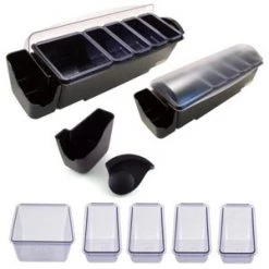 BarProducts.com San Jamar® Dome Garnish Center BAR SUPPLIES