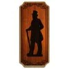 BarProducts Handcrafted Gentlemen Wood Plaque Kolorcoat™ Sign Woodshop Made In The USA