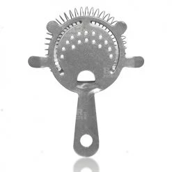 BarProducts.com BAR TOOLS BarConic® Four Prong Strainer – Silver Glitter