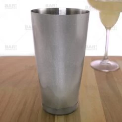 BarProducts.com BarConic® Cocktail Shaker Tin 28oz. – Silver Glitter