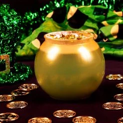 BarProducts.com 24 Ounce Plastic Fishbowl - Gold