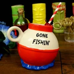 BarProducts.com BAR SUPPLIES Tiki Mug - Fishing Bobber - 20 Ounce