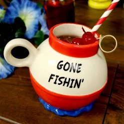 BarProducts.com BAR SUPPLIES Tiki Mug - Fishing Bobber - 20 Ounce