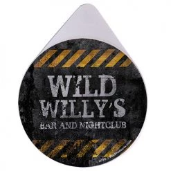 BarProducts.com BAR SUPPLIES ADD YOUR NAME - Custom Glass Rimmer Lid - Hazard Grunge