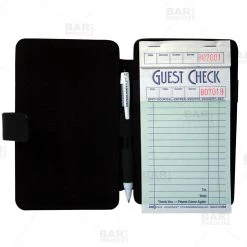 BarProducts.com KITCHEN, DINING & SERVICE UPLOAD YOUR PHOTO - Guest Check Pad Holder