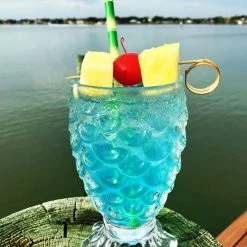 BarProducts.com BarConic® Glassware - Upside Down Pineapple Glass - 8 Ounces BAR SUPPLIES