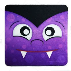 BarProducts.com Halloween Themed Foam Coasters - 3.5 Inch Square BAR SUPPLIES