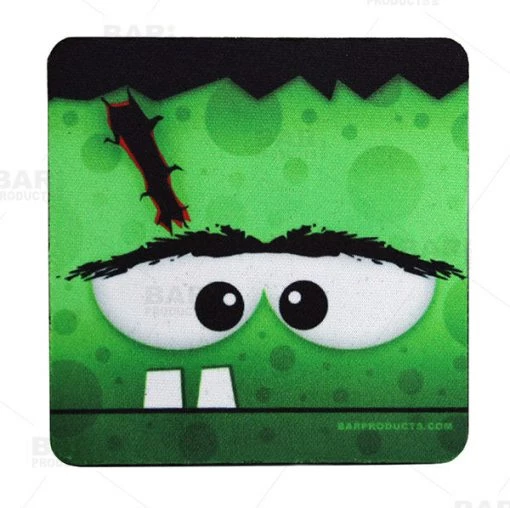 BarProducts.com Halloween Themed Foam Coasters - 3.5 Inch Square BAR SUPPLIES